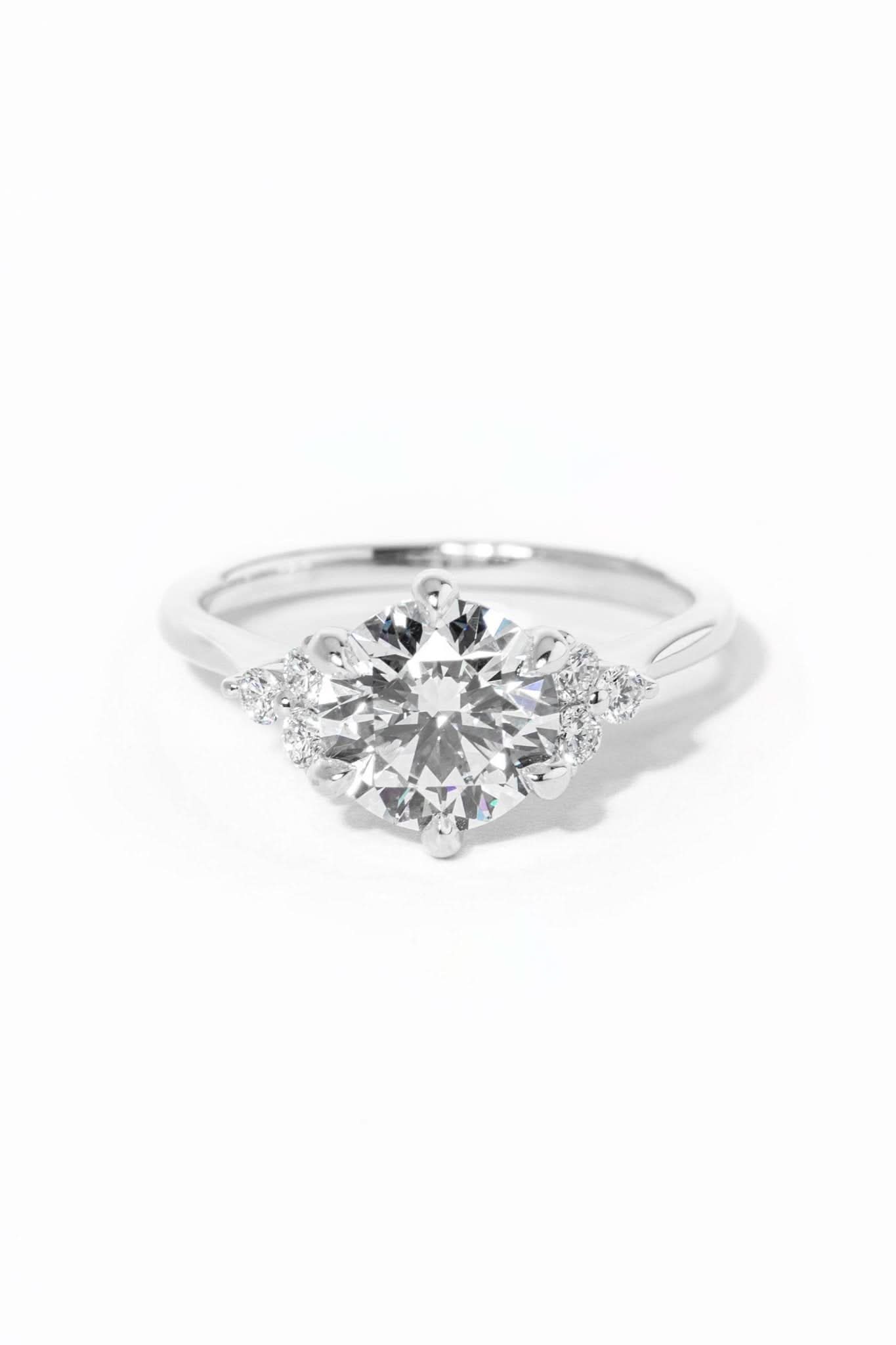 Lindsey Round - PBD Engagement Rings
