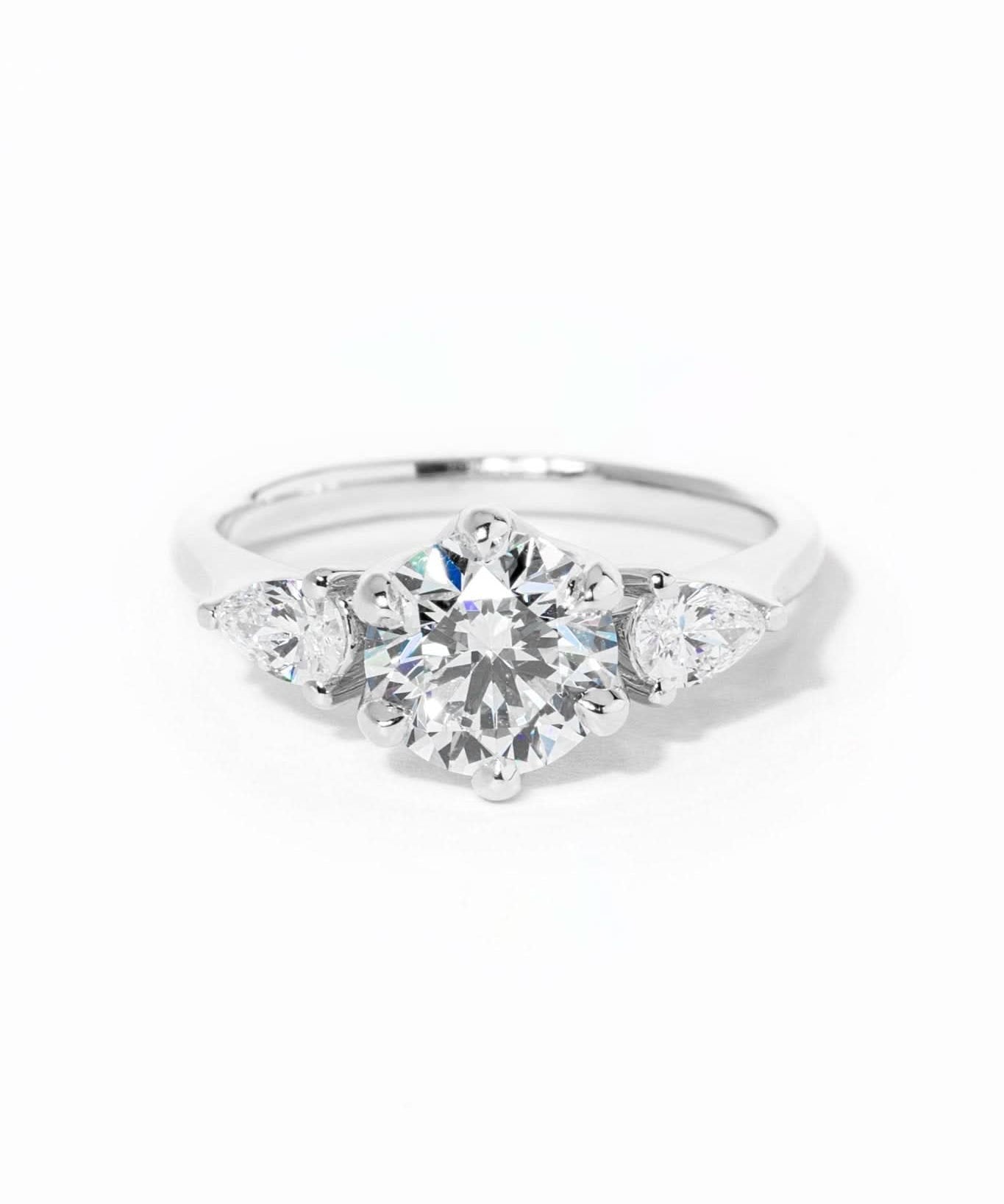 Lisa Round - PBD Engagement Rings
