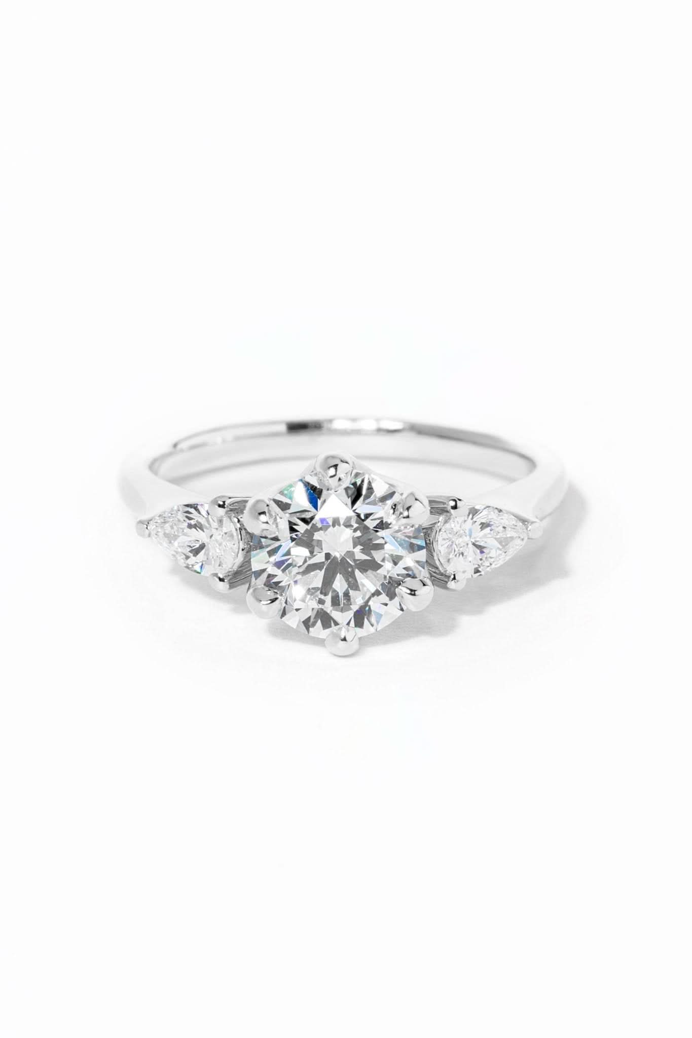 Lisa Round - PBD Engagement Rings