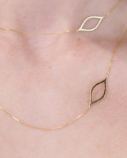 Long Wrap Chain 14k Yellow Gold Necklaces Princess Bride Diamonds 