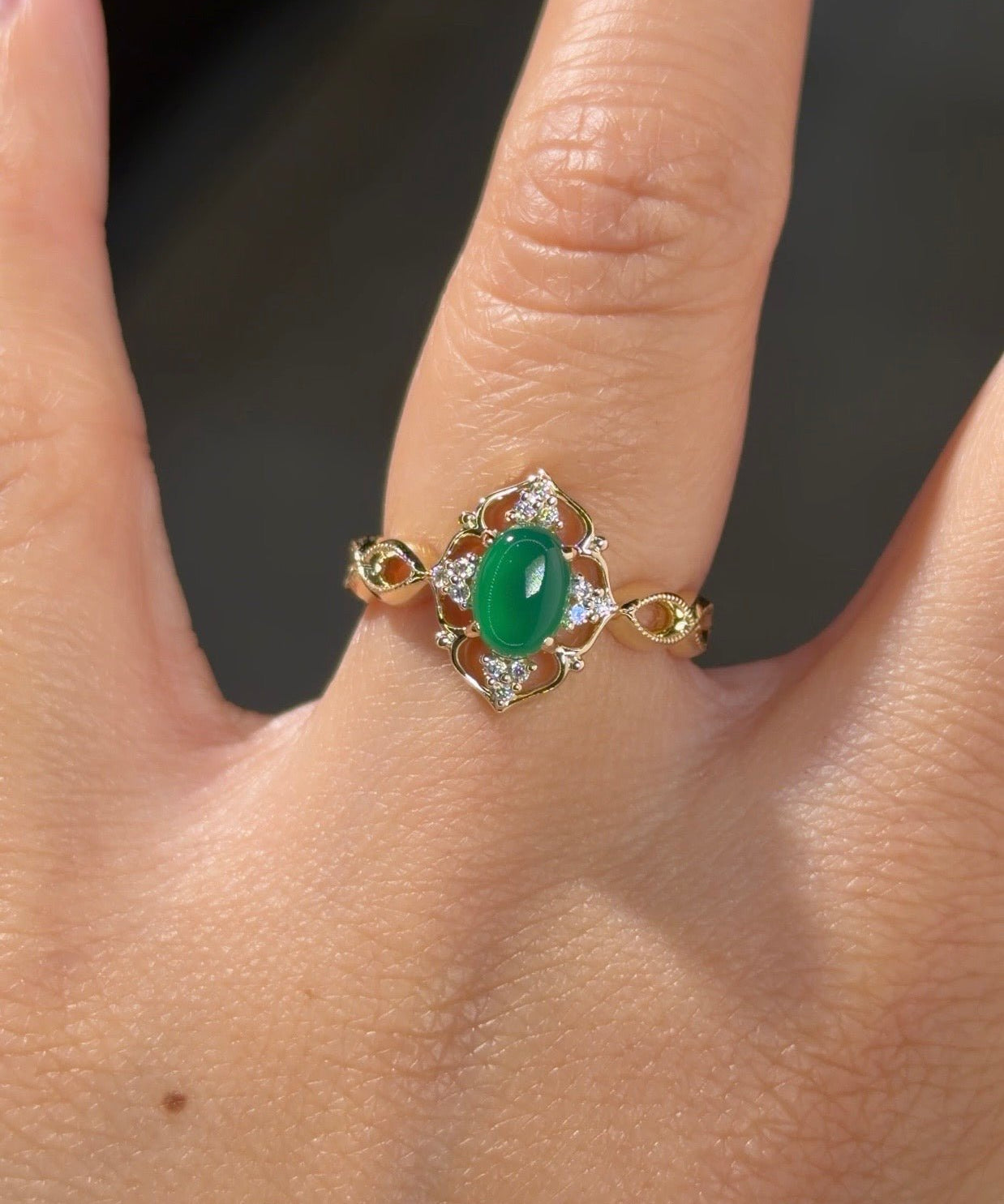 Lucky Jade Ring - PBD Rings