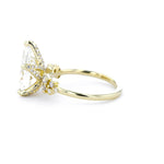 Luna Pear Engagement Rings Princess Bride Diamonds 