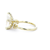 Luna Pear Engagement Rings Princess Bride Diamonds 