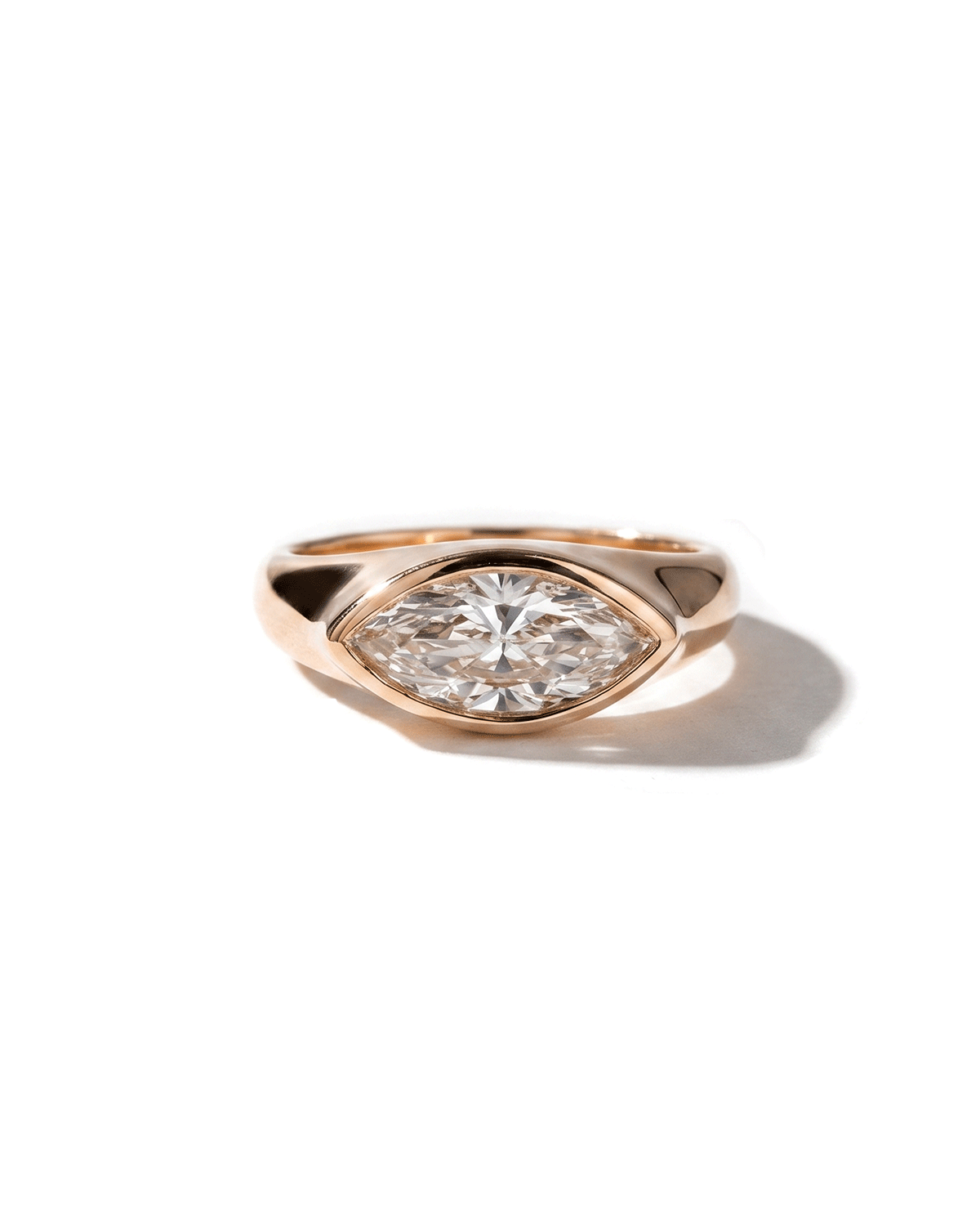 East West Marquise Signet