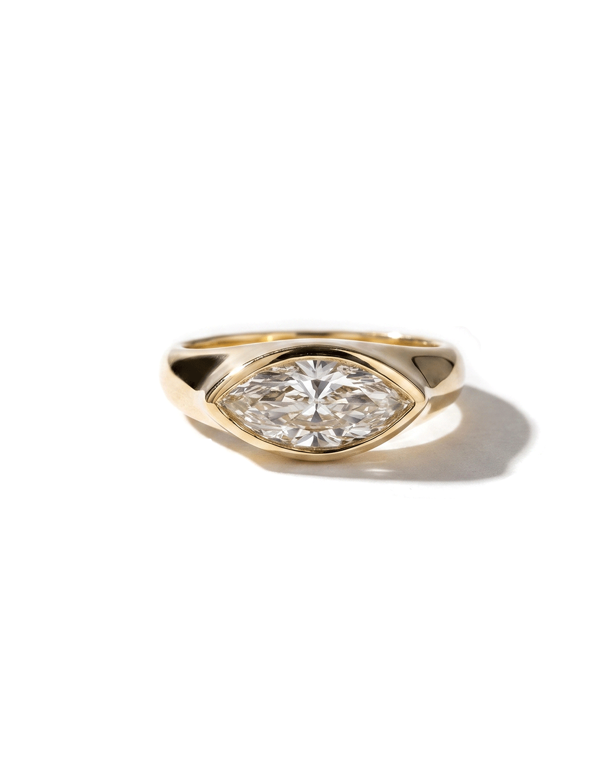 East West Marquise Signet