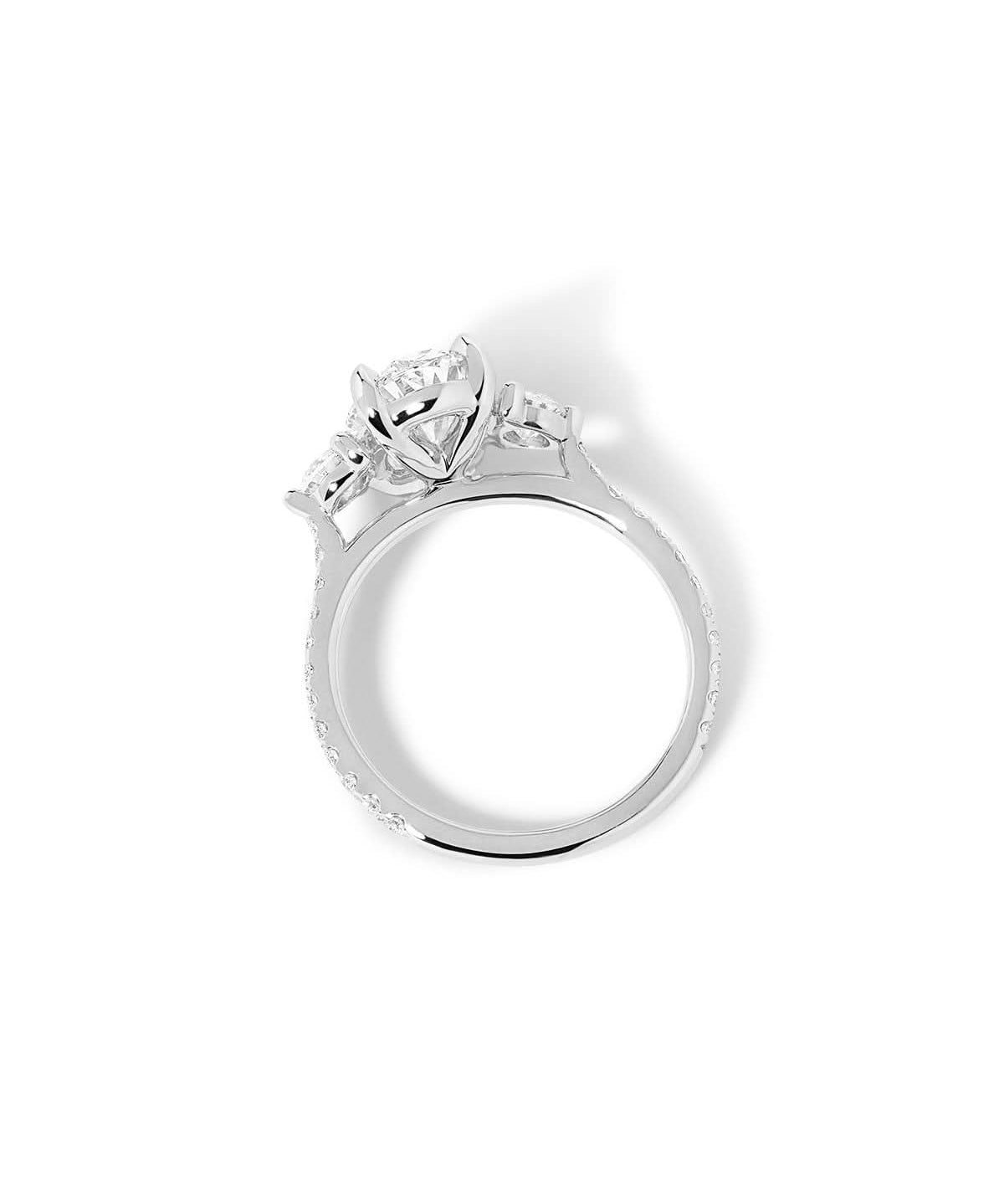 Meghan Oval Pavé - PBD Engagement Rings