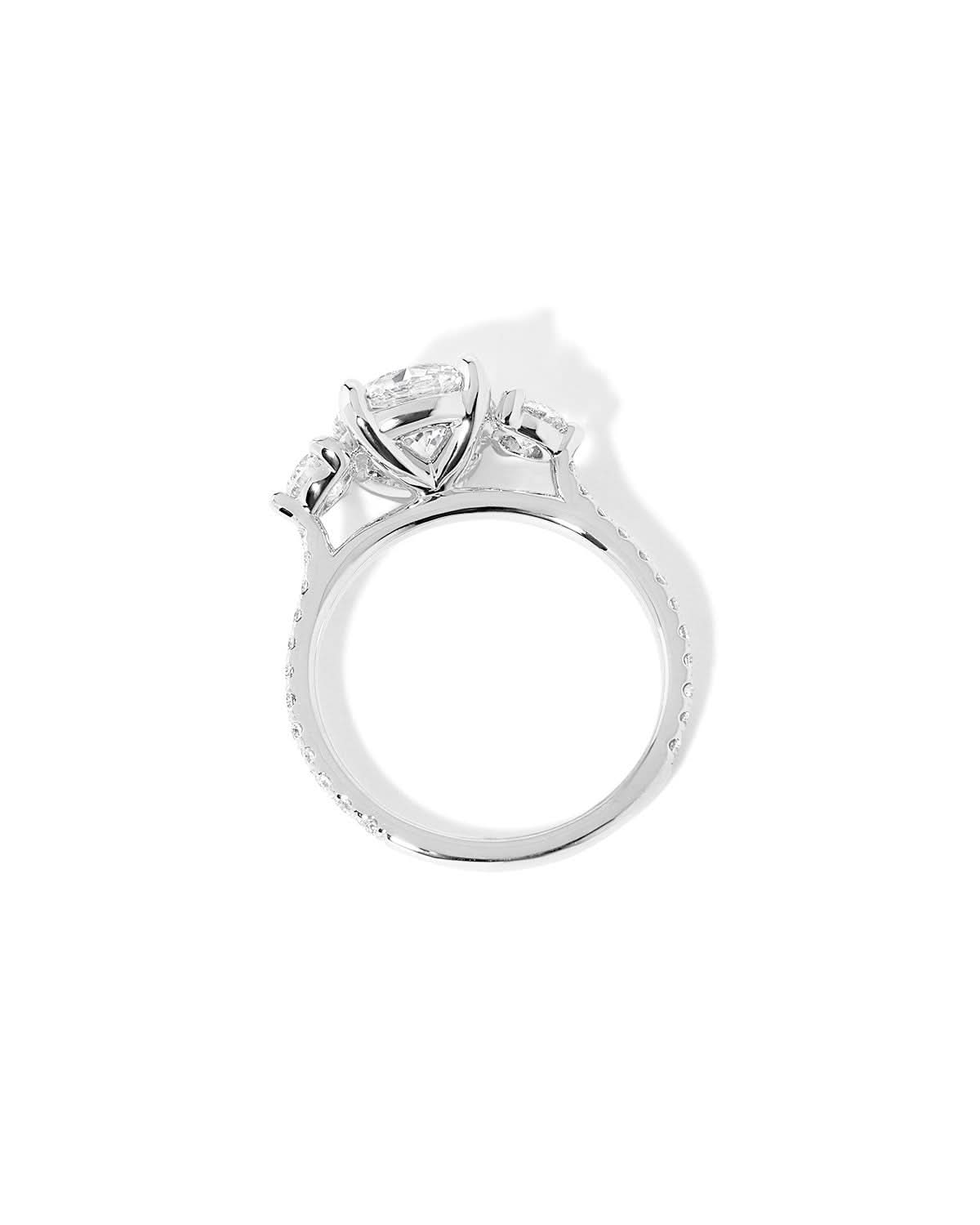 Meghan Round Pavé - PBD Engagement Rings