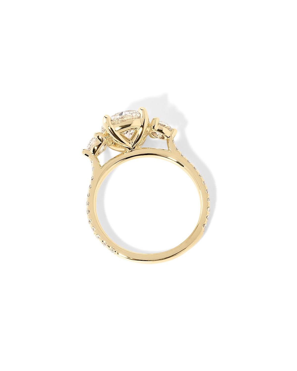 Meghan Round Pavé - PBD Engagement Rings