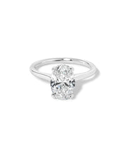 Michelle Oval High Polish - PBD Engagement Rings