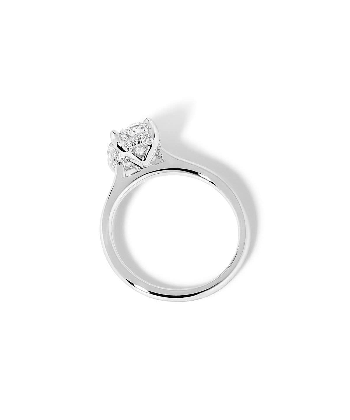 Michelle Oval High Polish - PBD Engagement Rings
