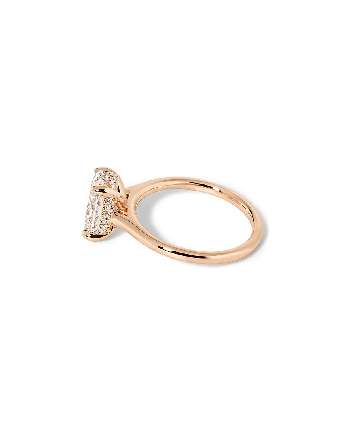 Michelle Oval High Polish - PBD Engagement Rings