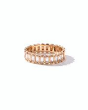 Mini Baguette Bezel Diamond Ring