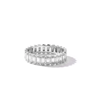 Mini Baguette Bezel Diamond Ring