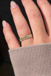 Mini Baguette Bezel Diamond Ring - PBD Rings