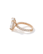 Mini Oval Engagement Ring
