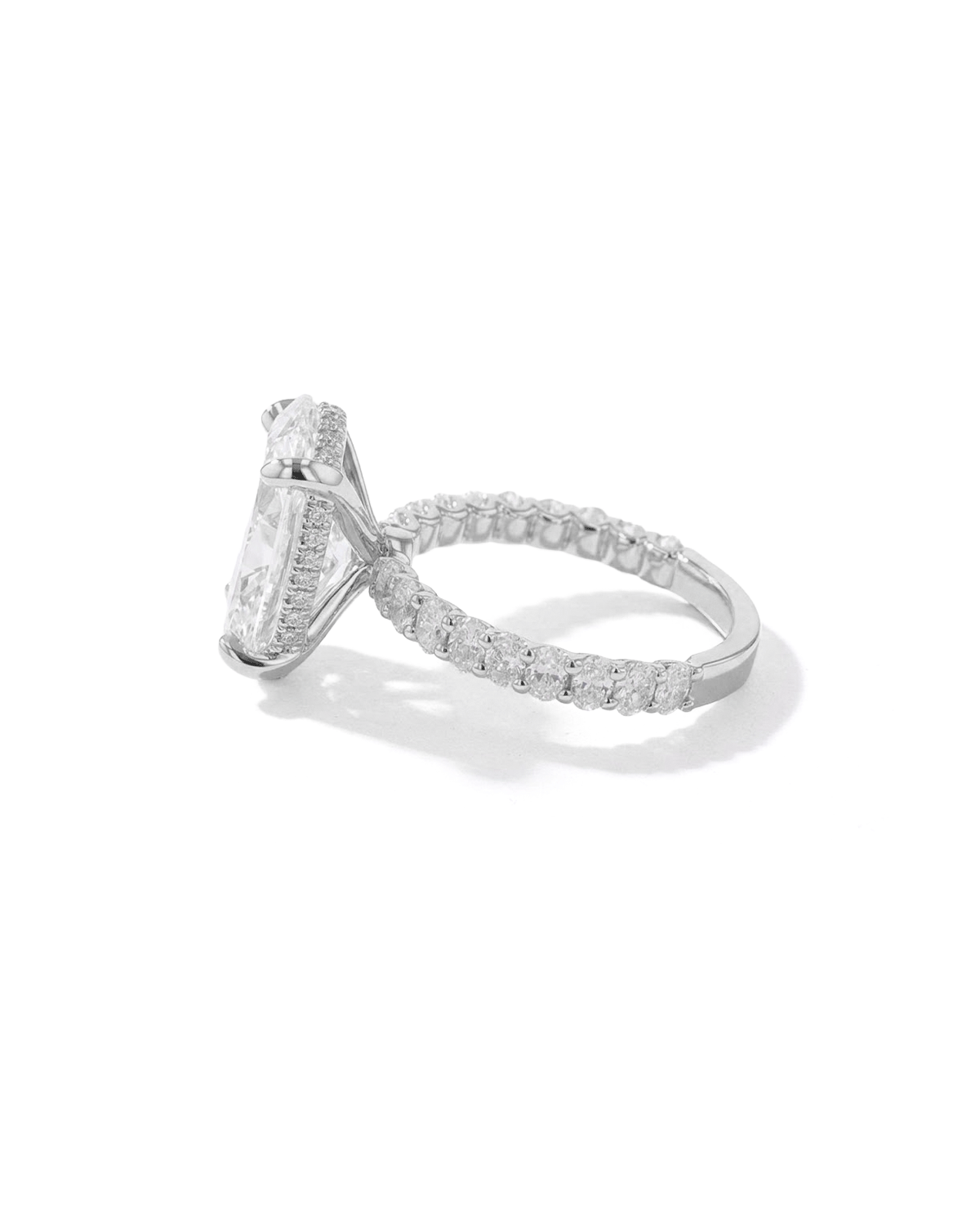 Mini Oval Engagement Ring
