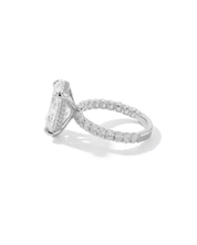 Mini Oval Engagement Ring
