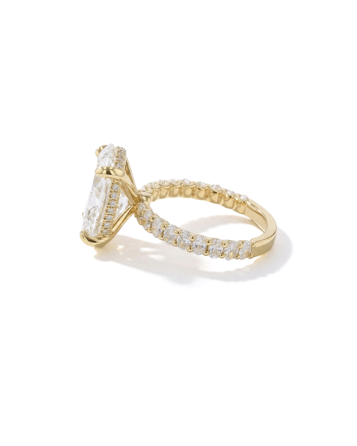 Mini Oval Engagement Ring