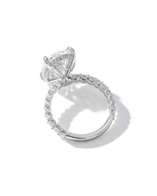 Mini Oval Engagement Ring