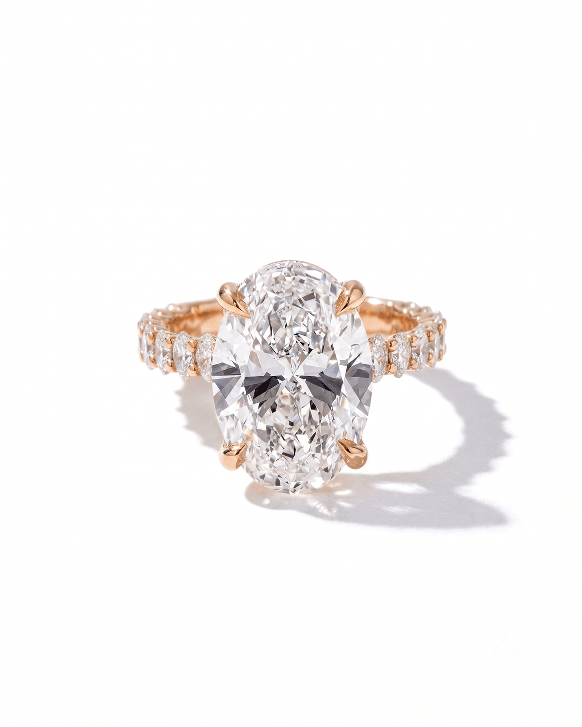 Mini Oval Engagement Ring