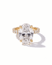 Mini Oval Engagement Ring