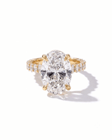 Mini Oval Engagement Ring