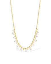 Moonstone and Diamond Drip Necklace - PBD Necklaces