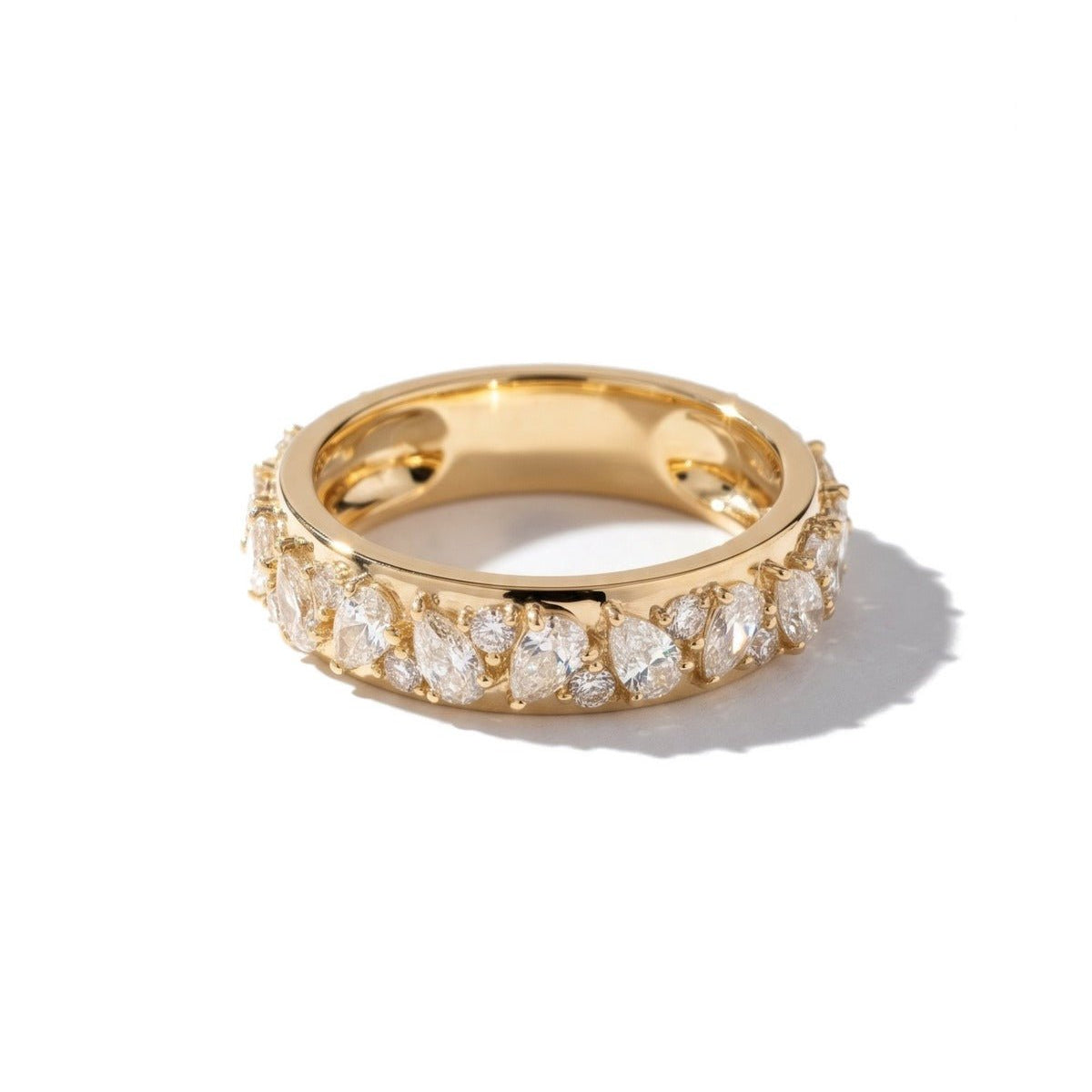 Mosaic Poppy Band | 5.0mm - PBD Rings