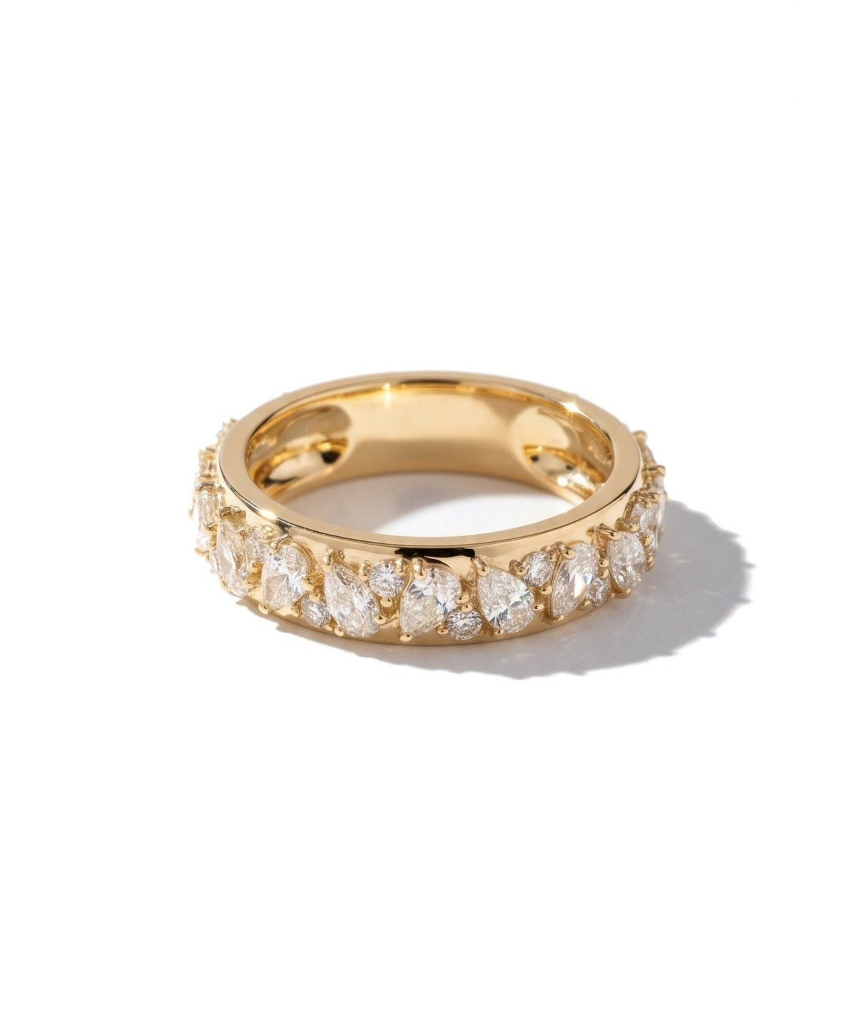 Mosaic Poppy Band | 5.0mm - PBD Rings