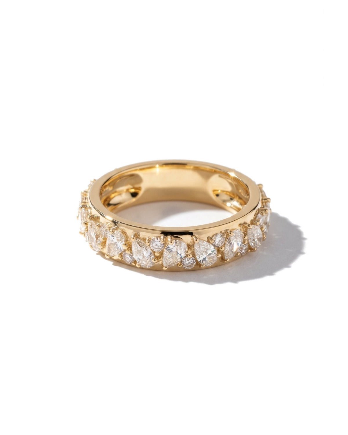 Mosaic Poppy Band | 5.0mm - PBD Rings