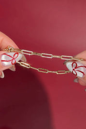 Natural Diamond Paperclip Bracelet - PBD Bracelets