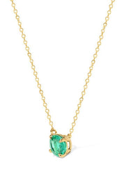 Natural Emerald Necklace - PBD Necklaces
