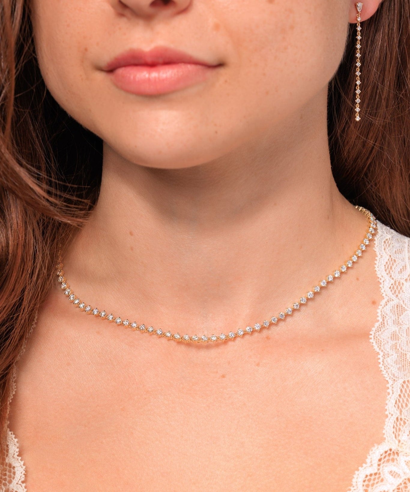 North Star Tennis Necklace - PBD Necklaces