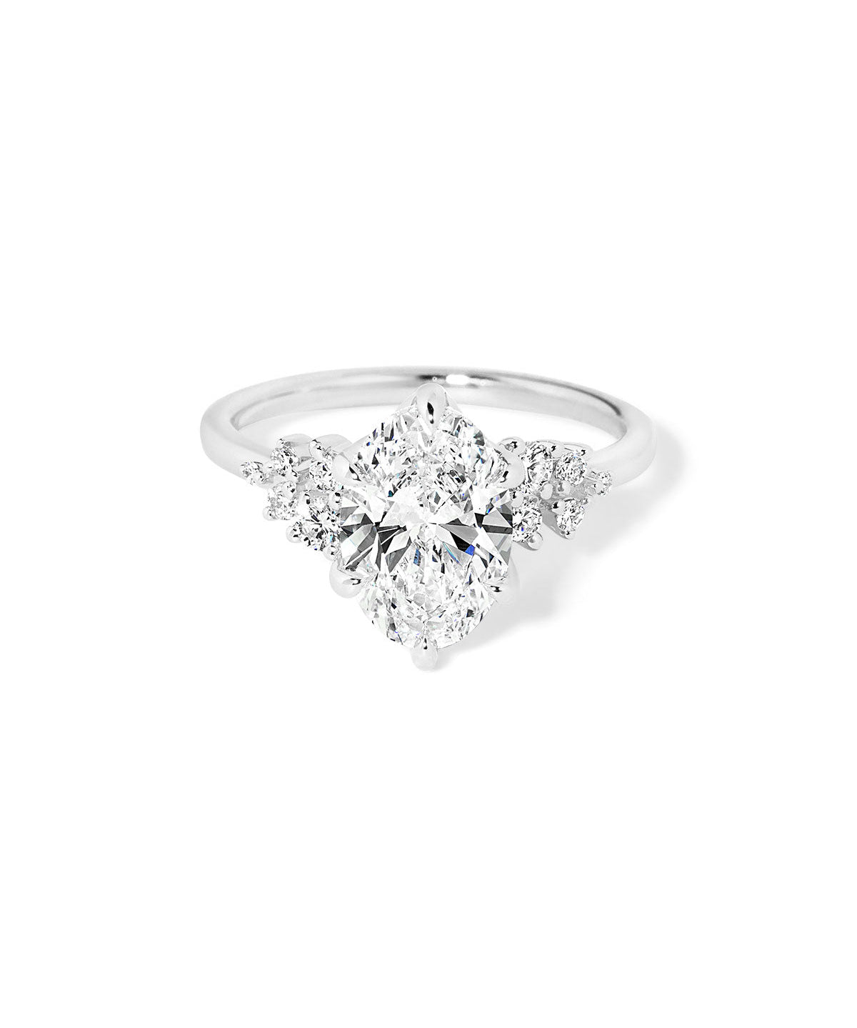 Nova Oval 6 - Prong - PBD Engagement Rings