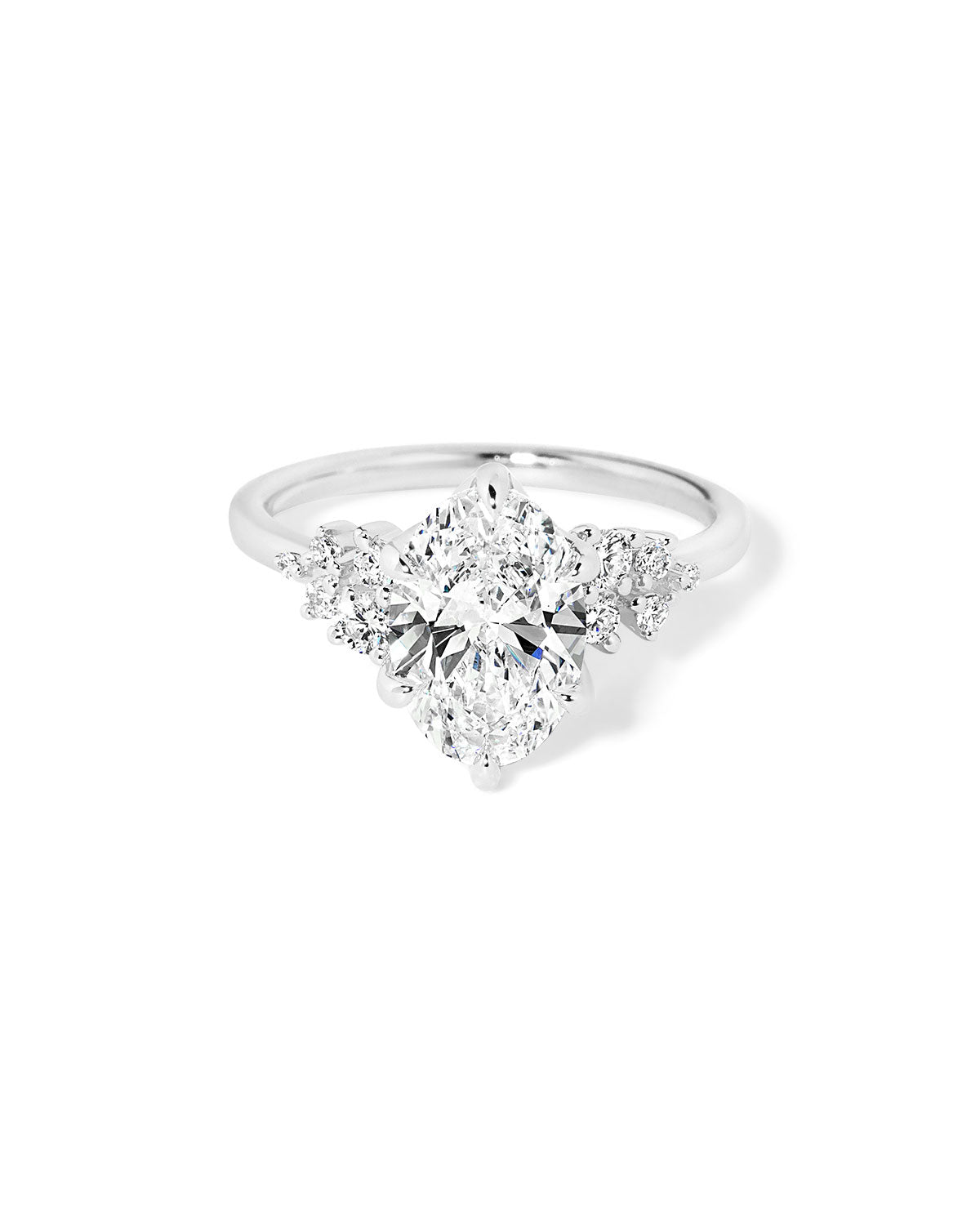 Nova Oval 6 - Prong - PBD Engagement Rings