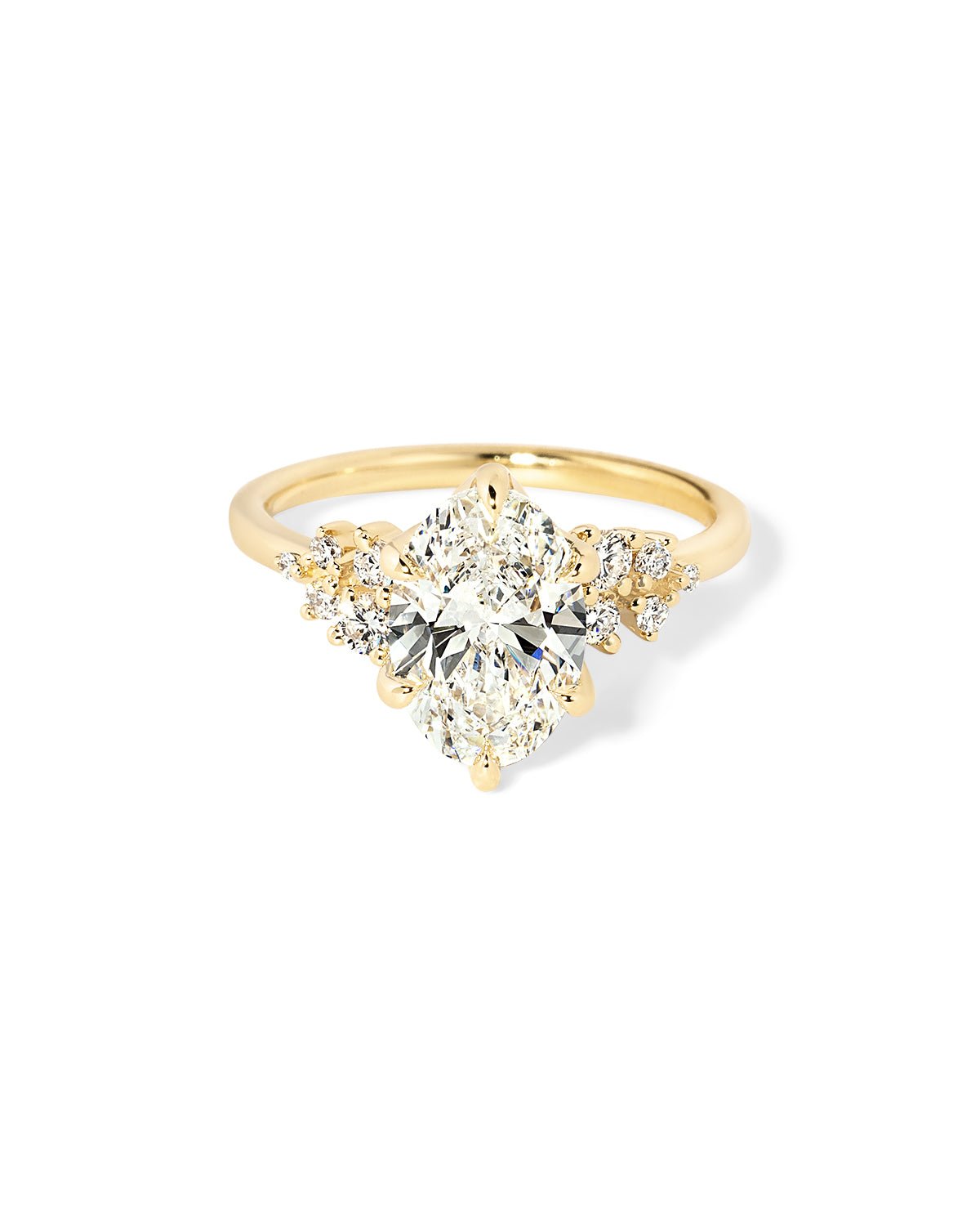 Nova Oval 6 - Prong - PBD Engagement Rings