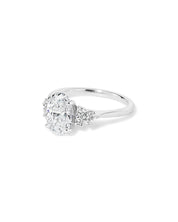 Nova Oval Cathedral - PBD Engagement Rings