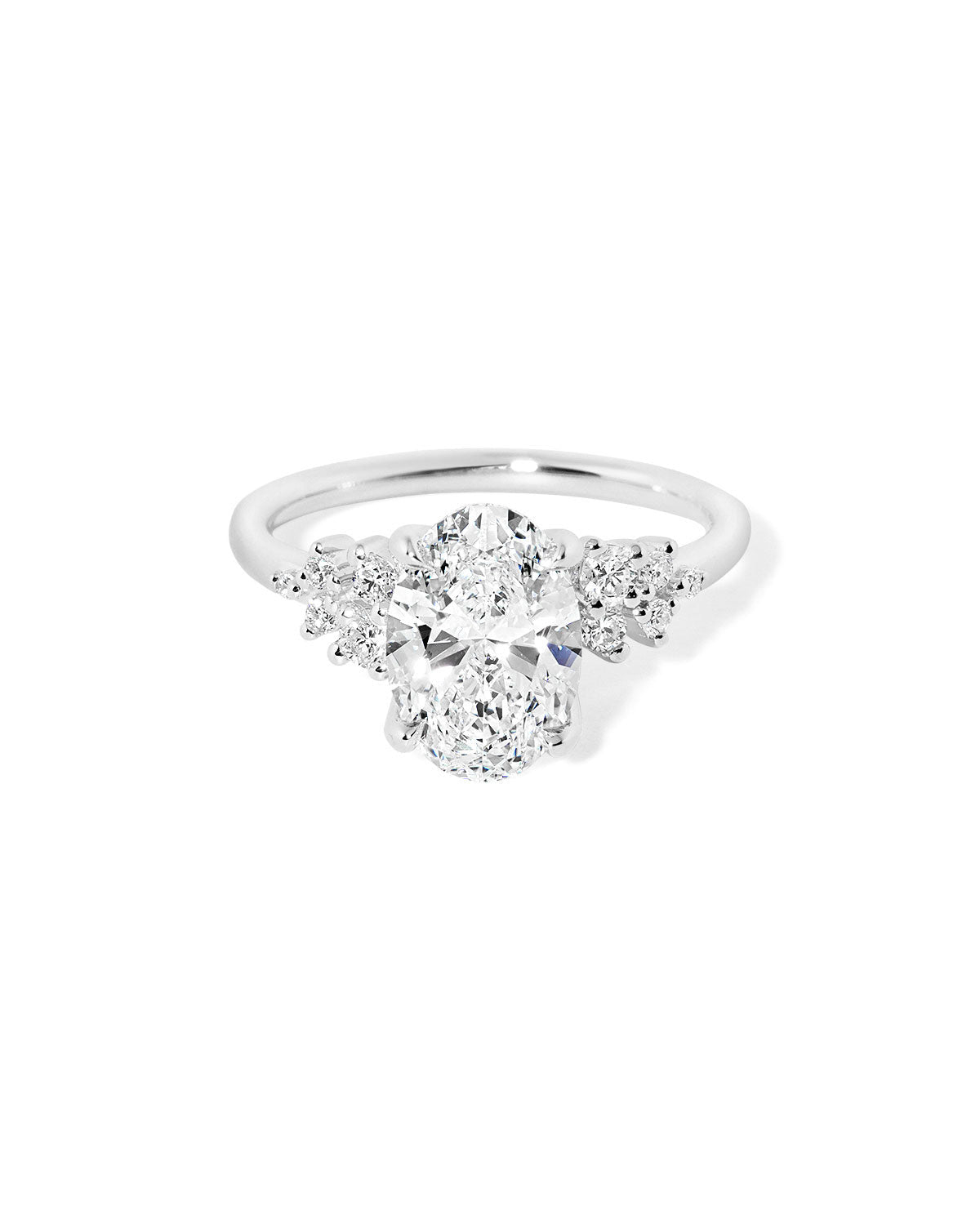 Nova Oval lab diamond engagement ring by Princess Bride Diamonds