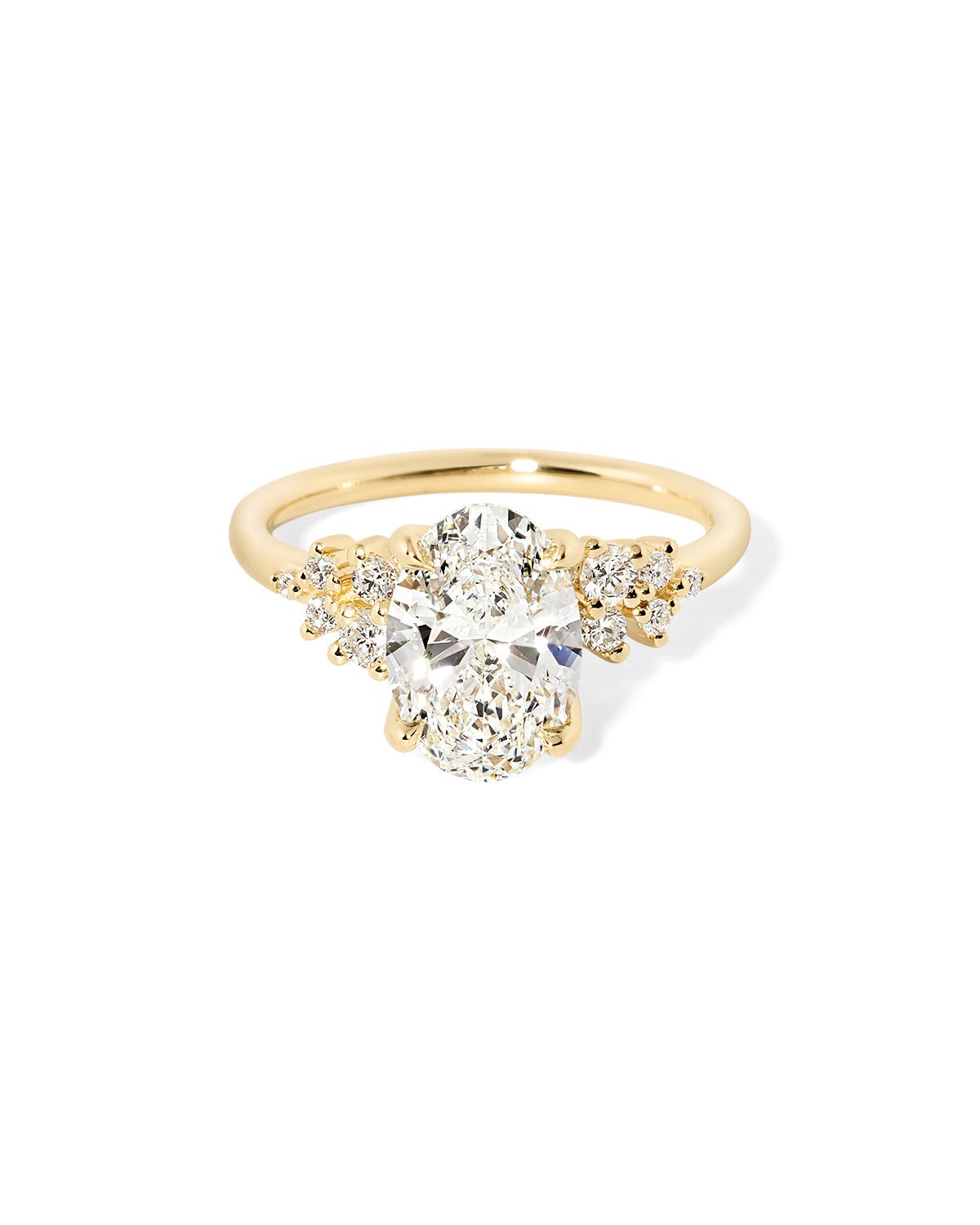 Nova Oval lab diamond engagement ring by Princess Bride Diamonds