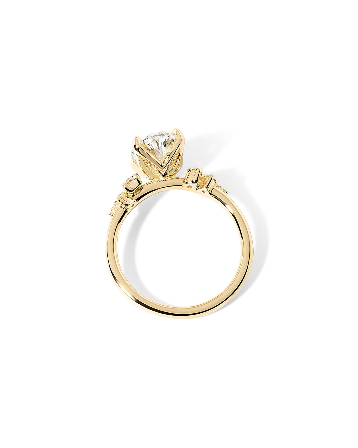 Nova Oval lab diamond engagement ring by Princess Bride Diamonds