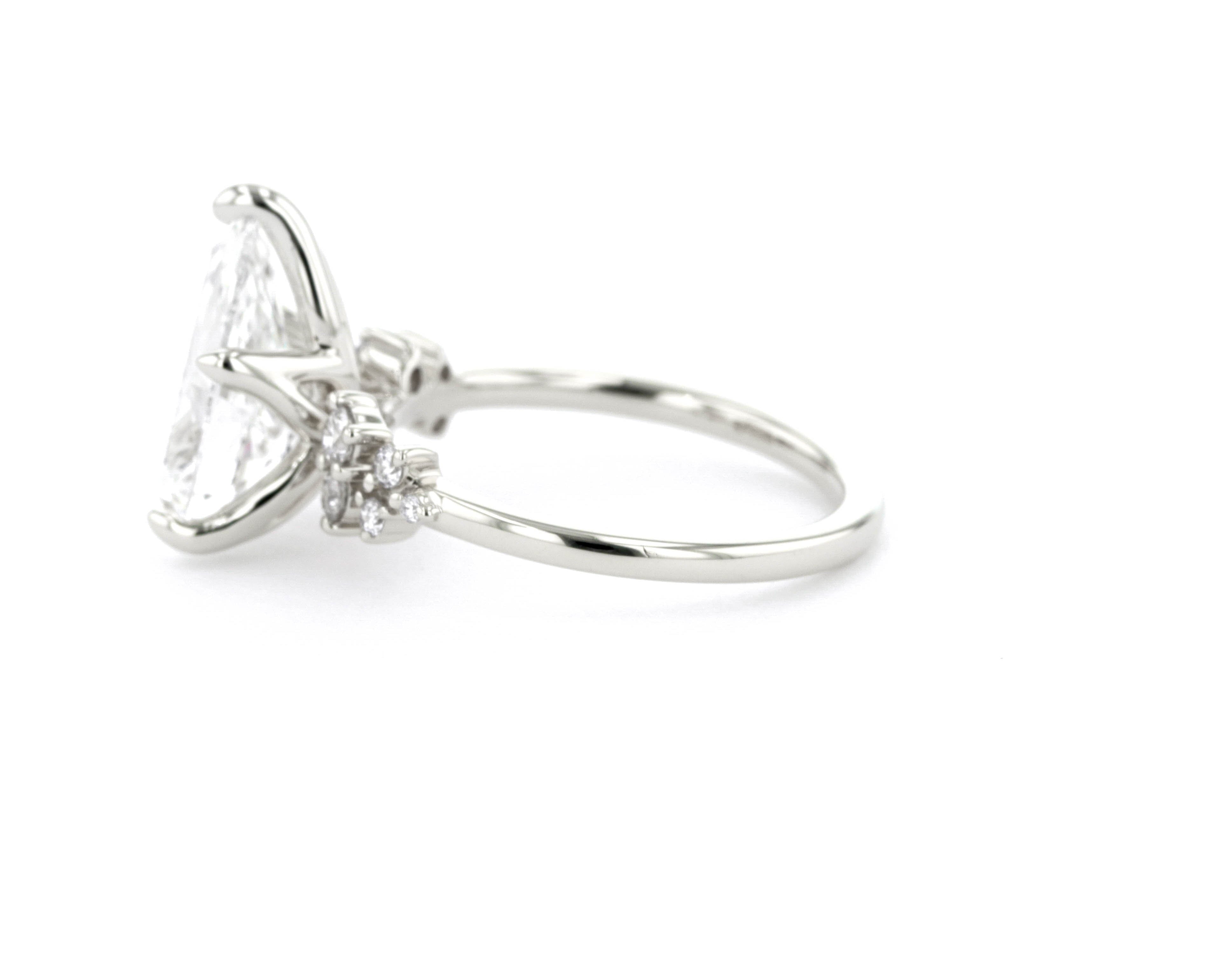 Nova Pear Engagement Rings Princess Bride Diamonds 