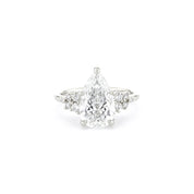 Nova Pear Engagement Rings Princess Bride Diamonds 