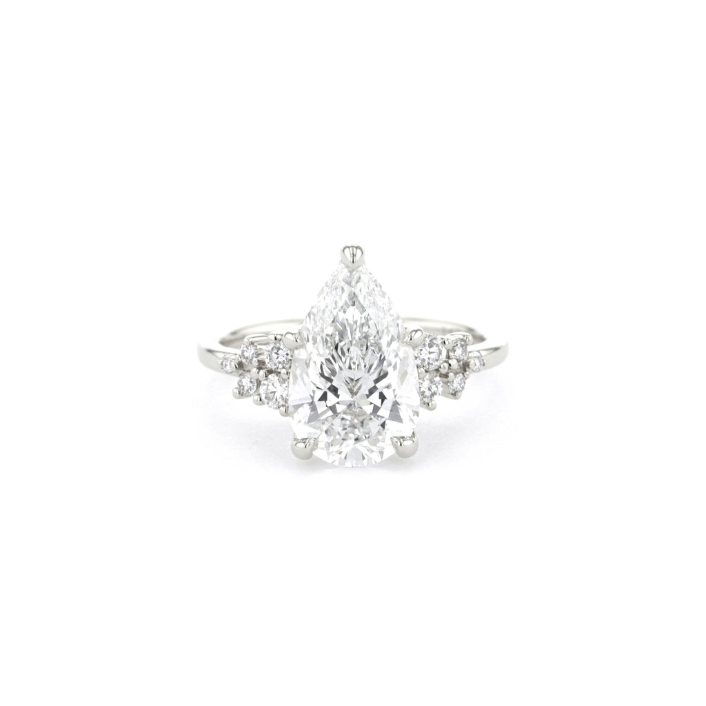 Nova Pear Engagement Rings Princess Bride Diamonds 