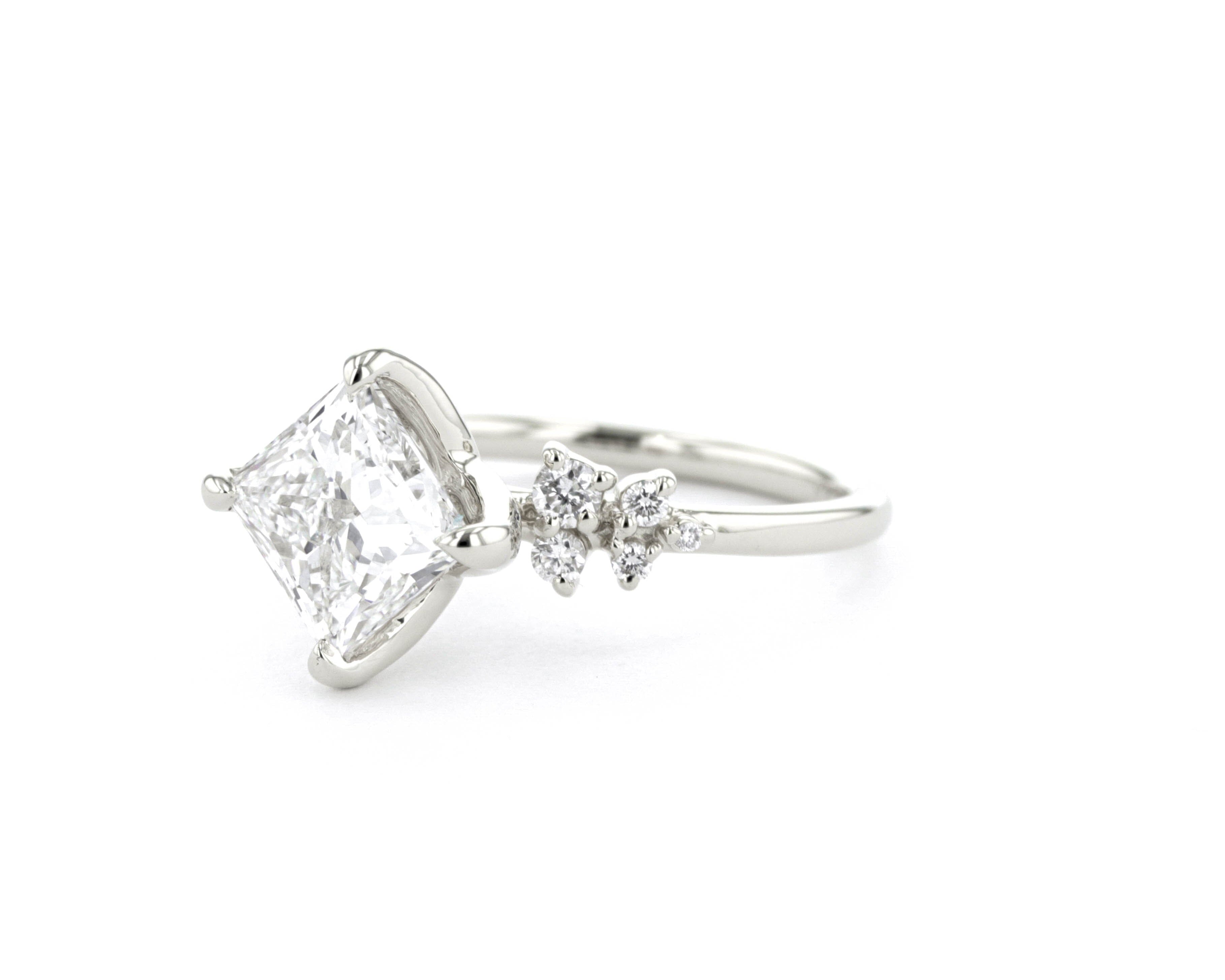Nova Princess Kite Set Engagement Rings Princess Bride Diamonds 