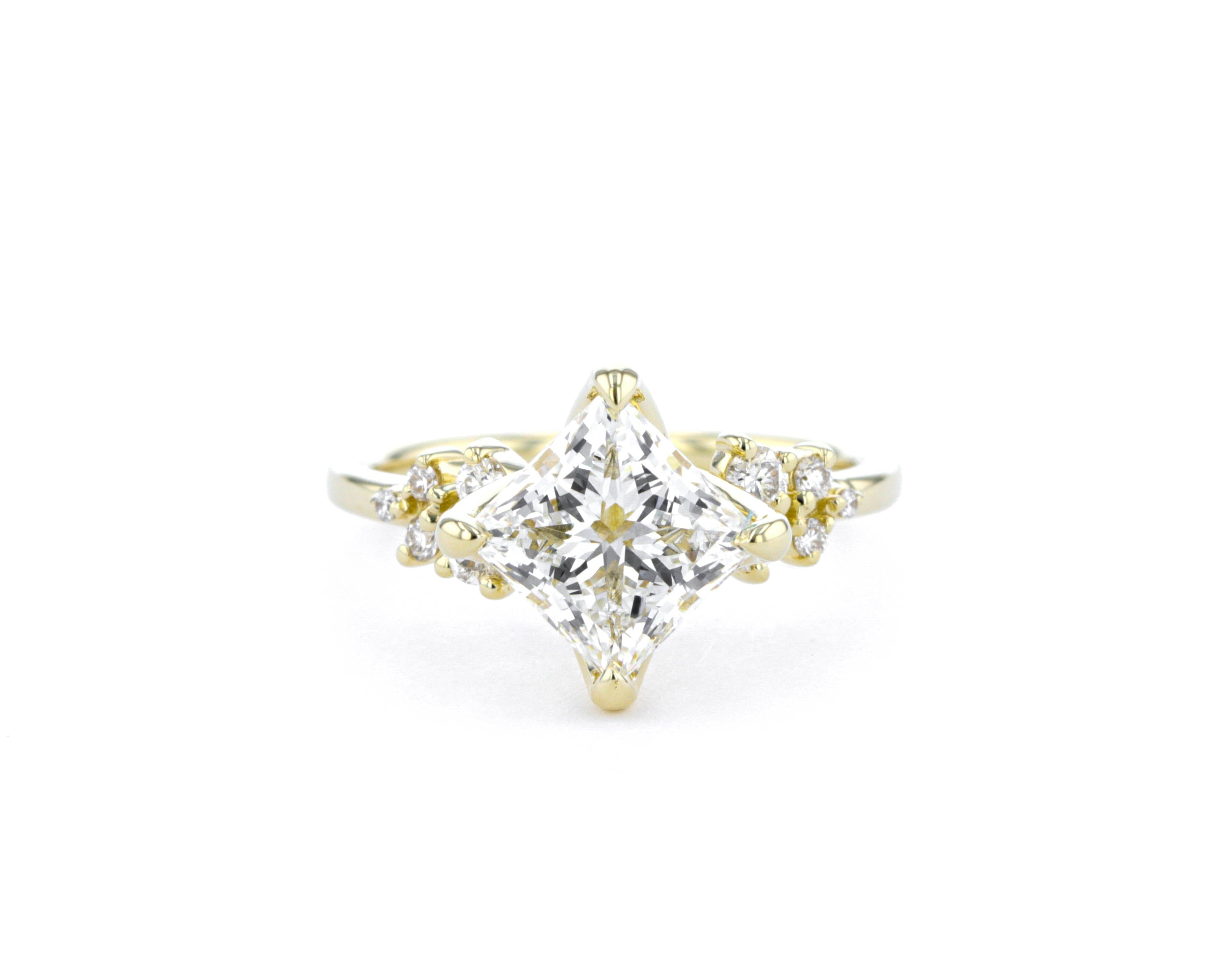 Nova Princess Kite Set Engagement Rings Princess Bride Diamonds 