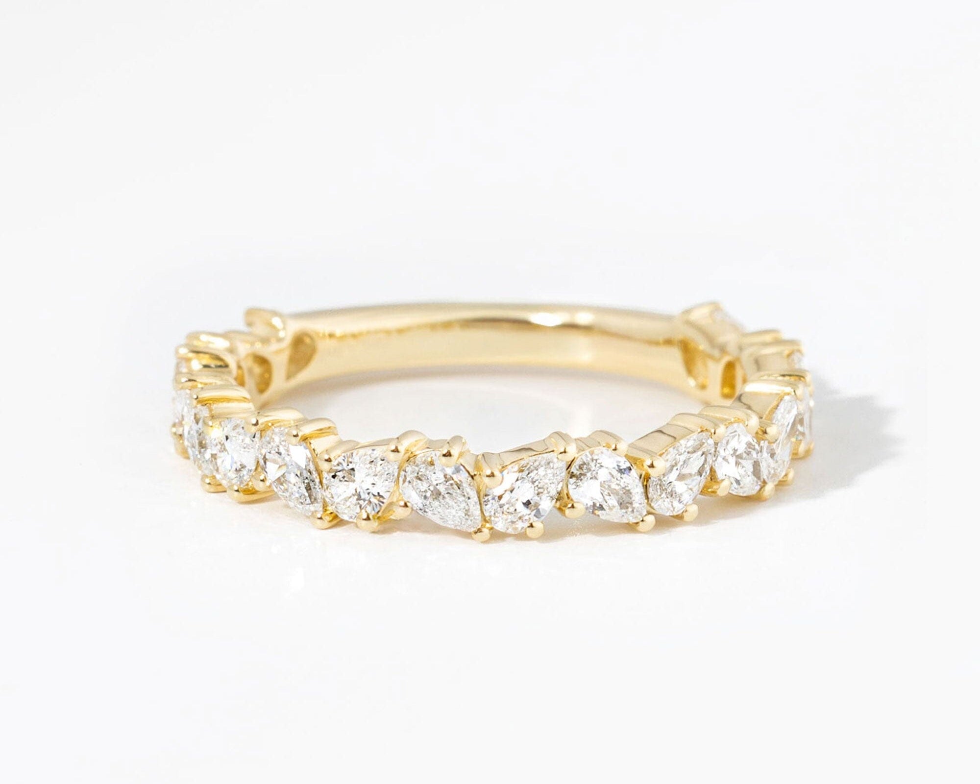 Offset Pear Lab Diamond Ring Rings Princess Bride Diamonds 