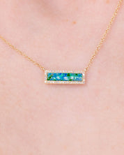 Opal Bar Necklace Necklaces Princess Bride Diamonds 