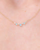 Opal & Diamond Curve Necklace Necklaces Princess Bride Diamonds 