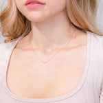 Opal & Diamond Curve Necklace Necklaces Princess Bride Diamonds 