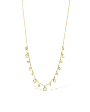 Opal & Diamond Drip Necklace - PBD Necklaces